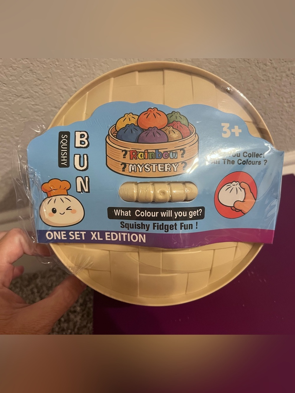 Jumbo Rainbow Mystery Dumpling! 🥟 🩷🥟💙🥟💚🥟💜🥟